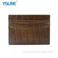 Custom Fashionable Leather Business Credit Card Holder